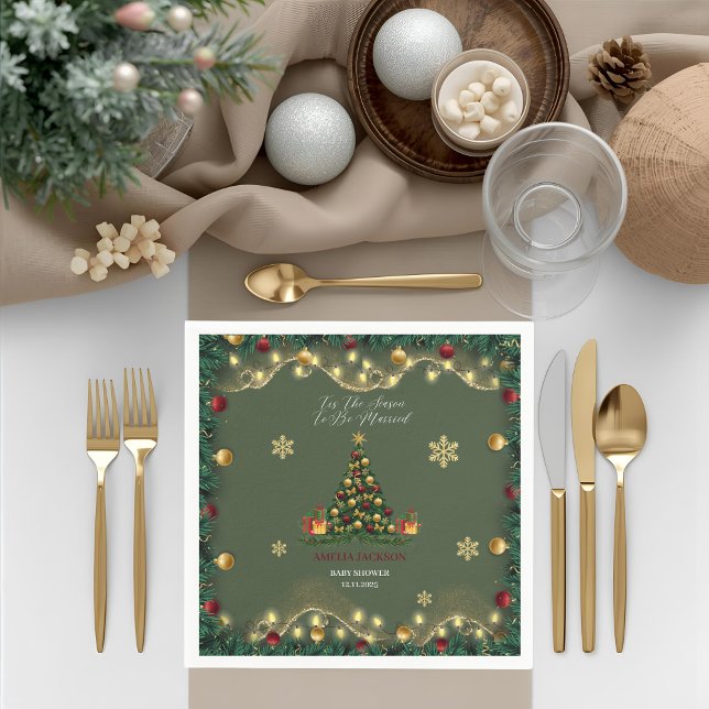 Det här är säsongen för gift Möhippa Napkin Pappersservett (Skapare uppladdad)