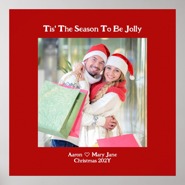 Det här är säsongen för Jolly Couple Photo Poster (Framsidan)