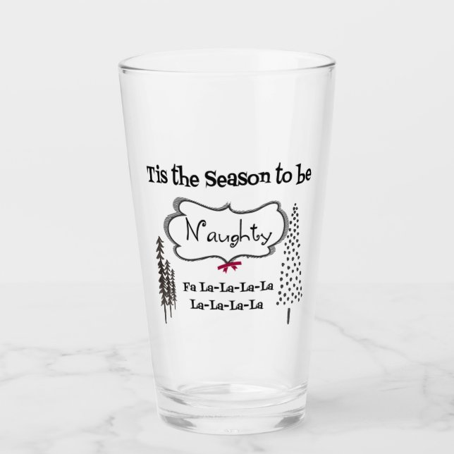 Det här är säsongen för Naughty Glass Kopp (Framsida)
