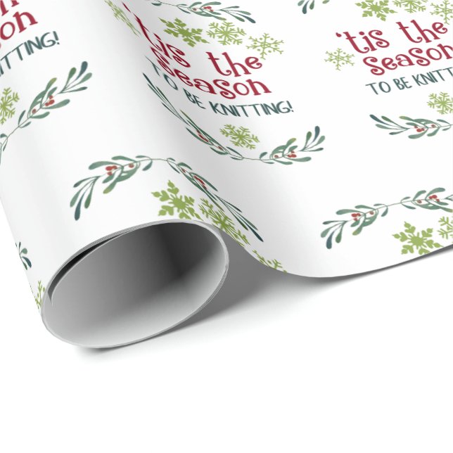 Det här är säsongen för vinterjul presentpapper (Rullad Hörn)