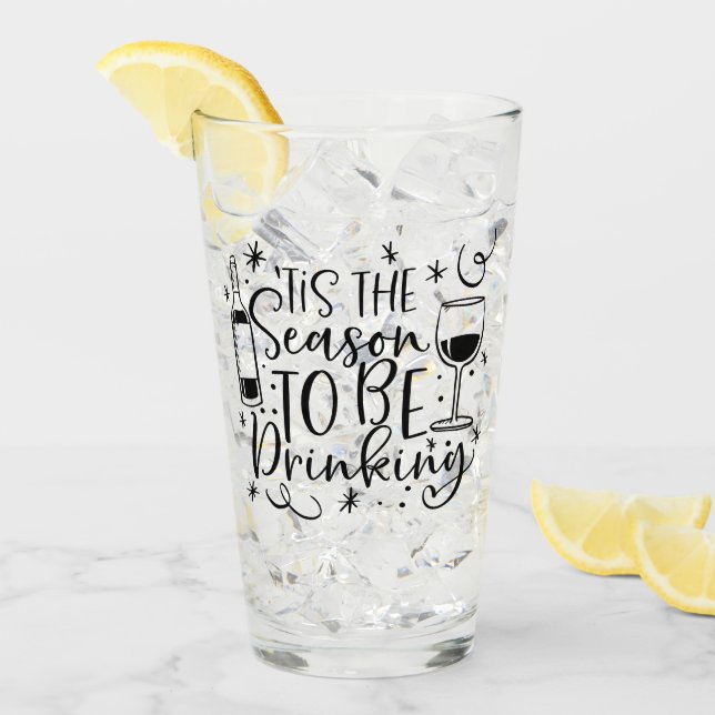 Det här är säsongen som ska drickas | JULAFTON HUM Glaskopp (Framsida Ice)