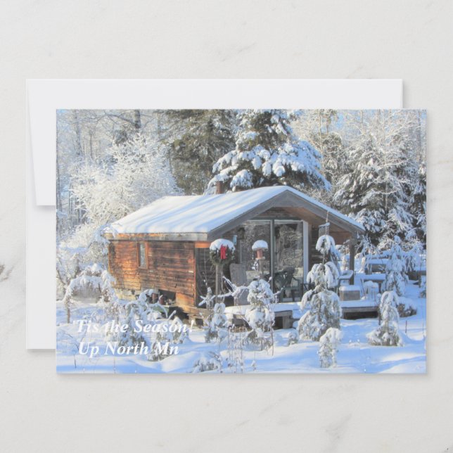 "Det här är säsongen uppe i norra Mn! (Framsida)