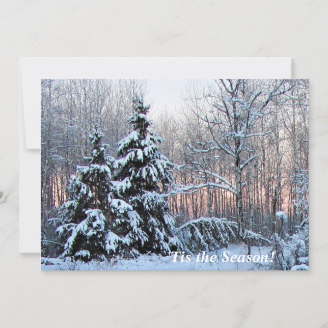 "Det här är säsongen uppe i norra Mn! Rosy Sunset (Framsida)