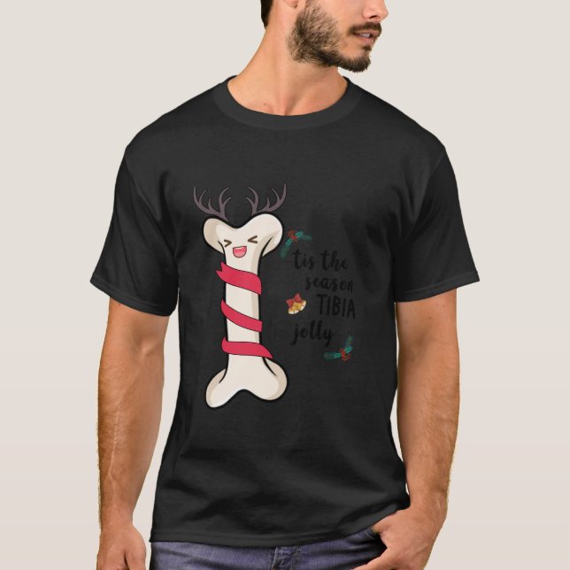 Det här är säsongsbundet Jul Fysisk Ther T Shirt (Framsida)