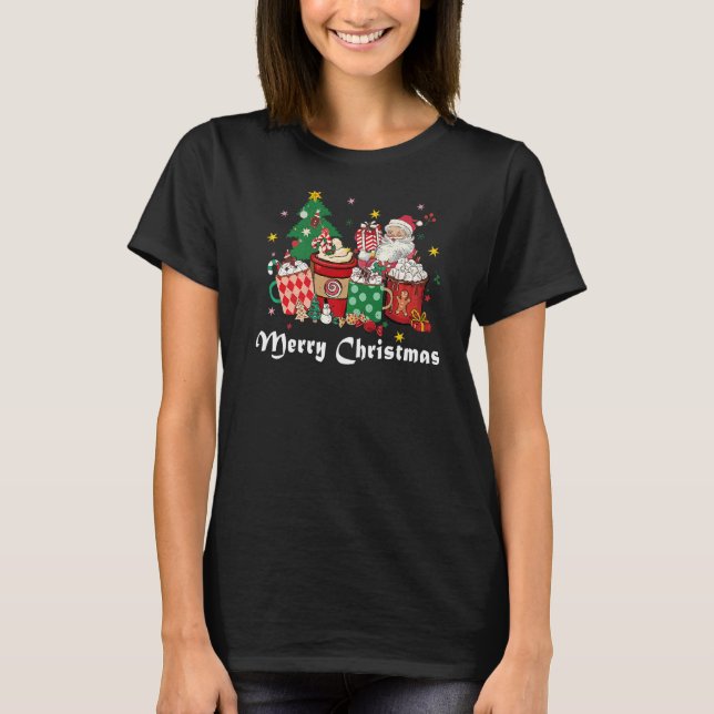Det här är säsongsfesten Julafton Helgdag Merry T Shirt (Framsida)