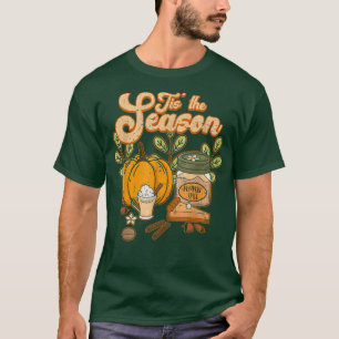 Det här är säsongspumpkin Spice Funny Fall Vibes A T Shirt
