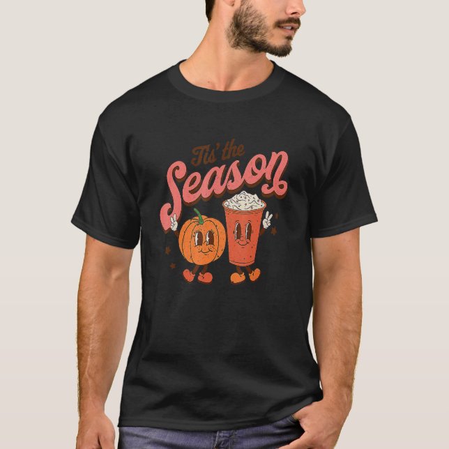 Det här är säsongspumpkin Spice sjunker under höst T Shirt (Framsida)