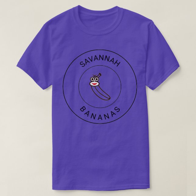 Det här är Savannah bananasgo-bananer T Shirt (Design framsida)
