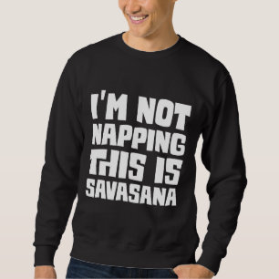 Det här är Savasana. Lång Ärmad Tröja