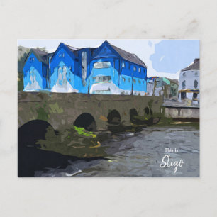 Det här är Sligo -Irland Vykort