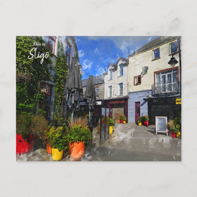Det här är Sligo -Irland Vykort (Framsida)