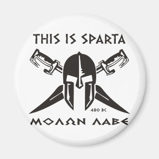 Det här är Sparta - Molon Lave - Black Magnet