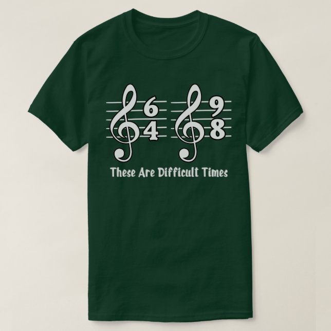 Det här är svårt för Musician Music Älskare Gif T Shirt (Design framsida)