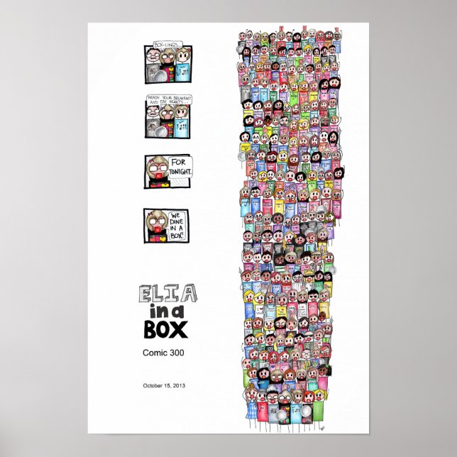 DET HÄR ÄR TECKNAD 300 - Poster (Framsidan)