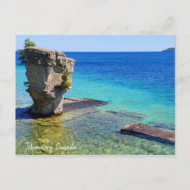Det här är Tobermory, Kanada Vykort (Framsida)
