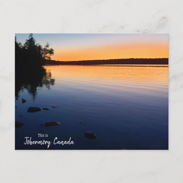 Det här är Tobermory, Kanada Vykort (Framsida)