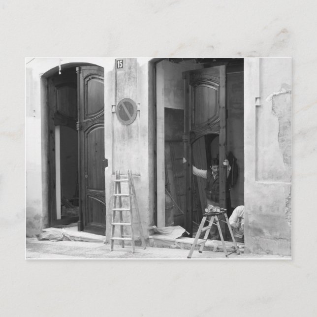 Det här är tungt. vykort (Framsida)