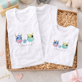 Det här är USA:s söta monsterdesign T-Shirt