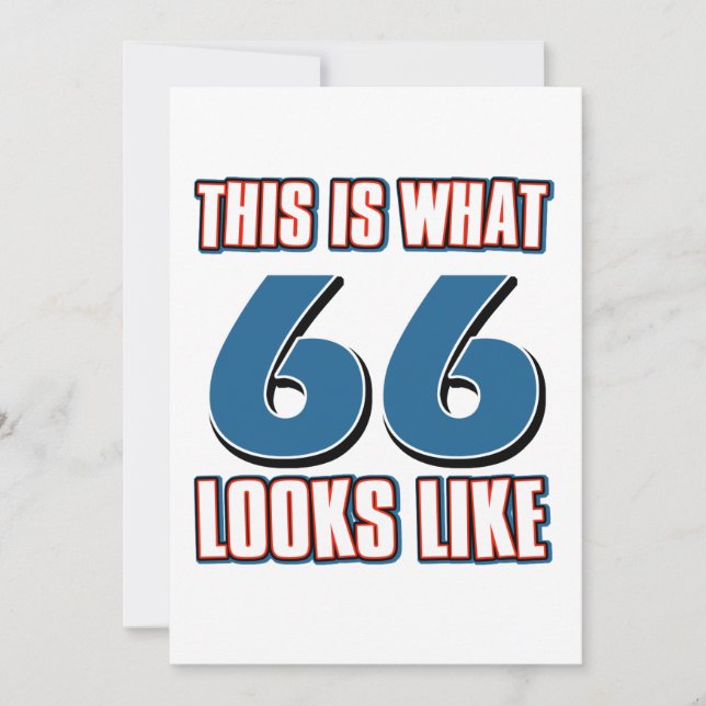 Det här är vad 66 år liknar (Framsida)