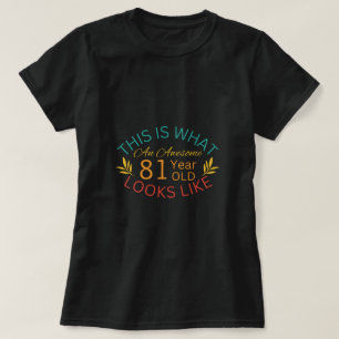 Det här är vad en 81-årig Fantastisk ser ut som T Shirt