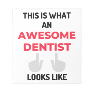 Det här är vad en Fantastisk-dentist ser ut som 2 Anteckningsblock