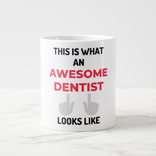 Det här är vad en Fantastisk-dentist ser ut som 2 Jumbo Mugg