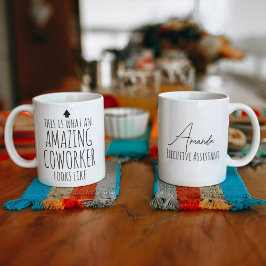 Det här är vad en Fantastisk-medarbetare ser ut Kaffemugg