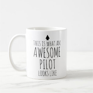 Det här är vad en Fantastisk Pilot ser ut som Anpa Kaffemugg