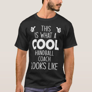 Det här är vad en handboll för Coolor ser ut T Shirt