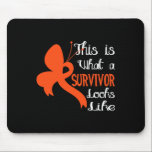 Det här är vad en överlevande ser ut som Leukemia  Musmatta<br><div class="desc">Detta är vad en överlevande ser ut som Leukemia Awareness Gift</div>