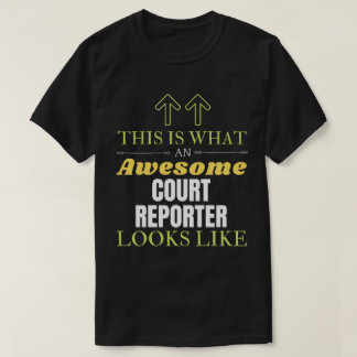 Det här är vad en reporter från Fantastisk Court s T Shirt