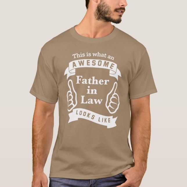 Det här är vad Fantastisk Far i juridik ser ut som T Shirt (Framsida)