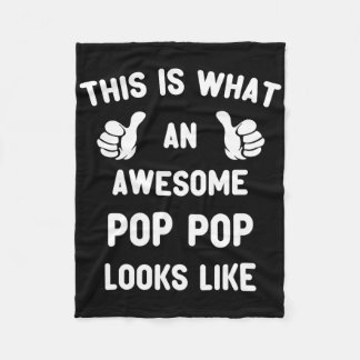 Det här är vad Fantastisk Pop-pop ser ut som Poppo Fleecefilt