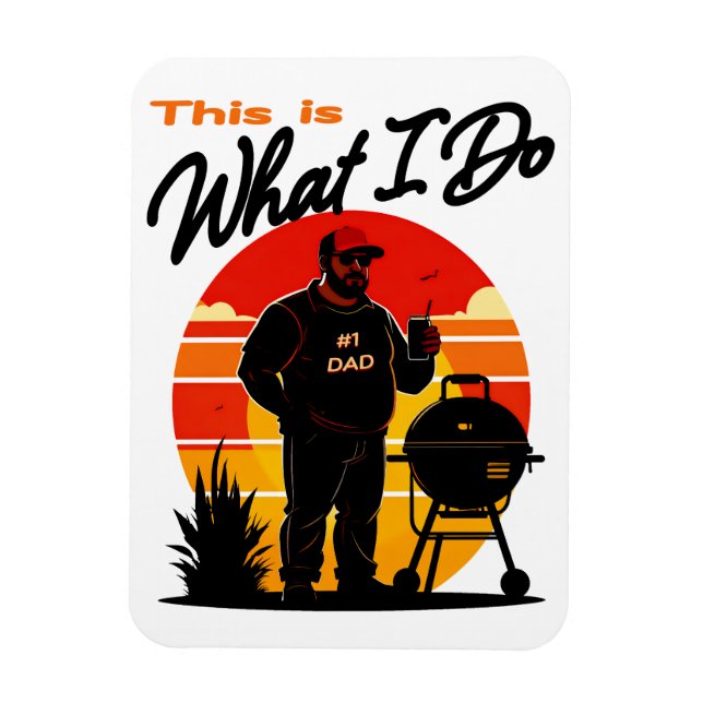 Det här är vad jag gör magnet (Vertikal)