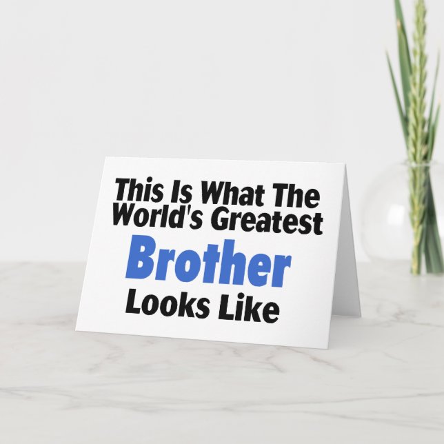 Det här är vad Världsmästare Brother ser ut som L Kort (Framsida)