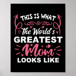 Det här är vad Världsmästare Mamma ser ut som M Poster