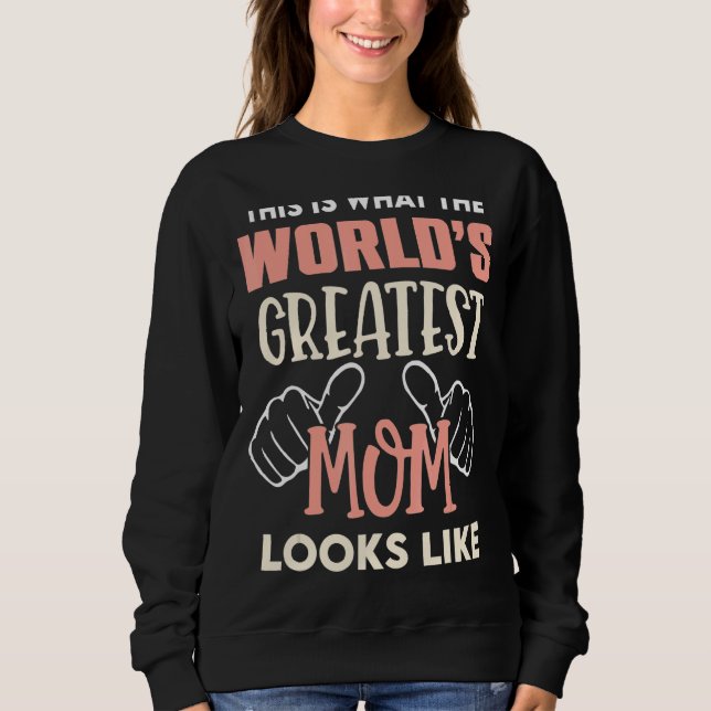 Det här är vad Världsmästare Mamma ser ut som Moth T Shirt (Framsida)