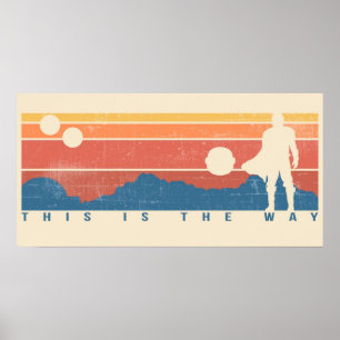 Det här är vägen till Retro Poster