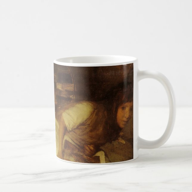 Det här är vårt hörn av Herr Lawrence Alma Tadema Kaffemugg (Höger)
