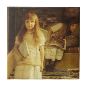 Det här är vårt hörn av Sir Lawrence Alma Tadema Kakelplatta