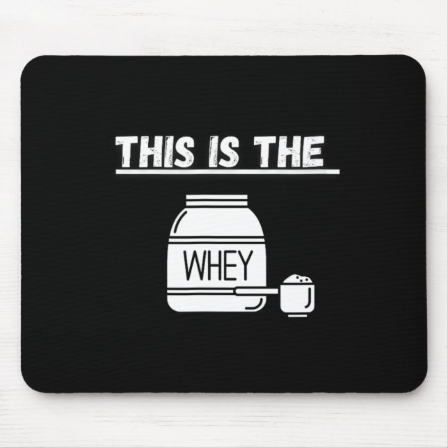 Det här är vassleets Gym-design Musmatta (Framsidan)