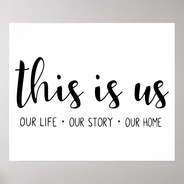 Det här är vi poster (Framsidan)