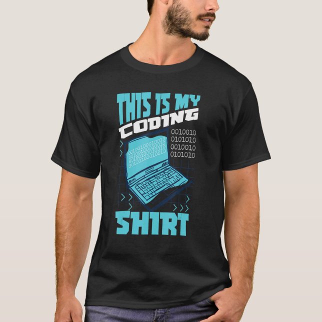 Det här är Webben för kodningsserverns webbplats P T Shirt (Framsida)