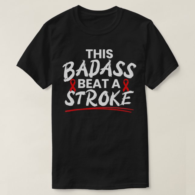 Det här Badass-Beat är ett slaganfall för medvetan T Shirt (Design framsida)