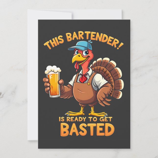 Det här bartender är redot att bli sprängd spara datumet (Framsida)