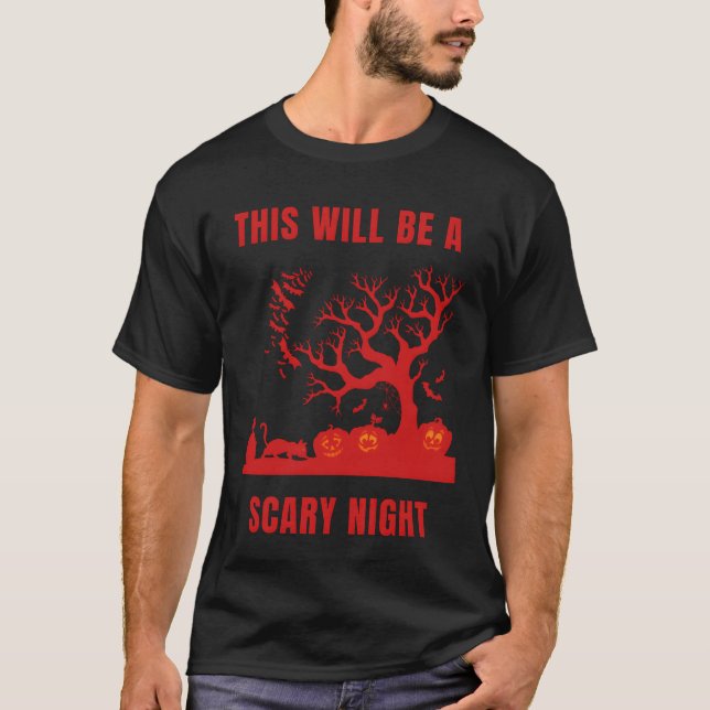 Det här blir en skör gåva från Halloween. T Shirt (Framsida)