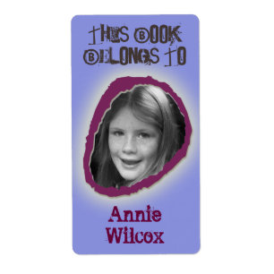 Det här Bok-Tillhöret är till skräddarsydd pojke Fraktsedel