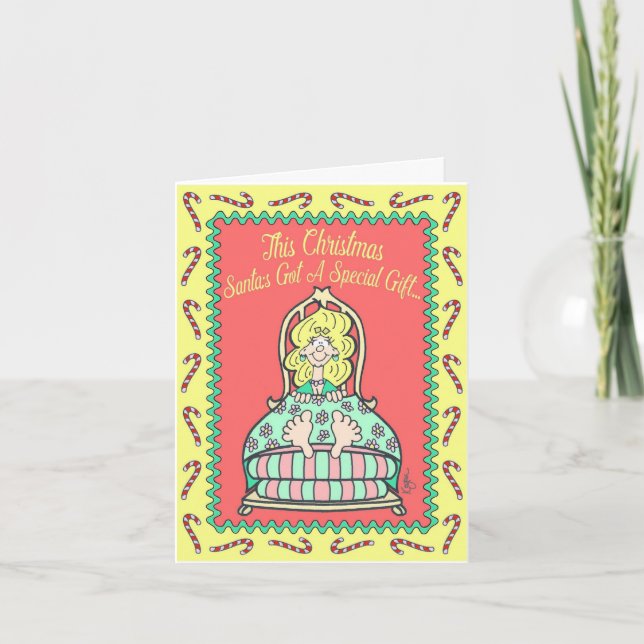 DET HÄR CHRISTMMAS-Julkortet Helgkort (Framsida)