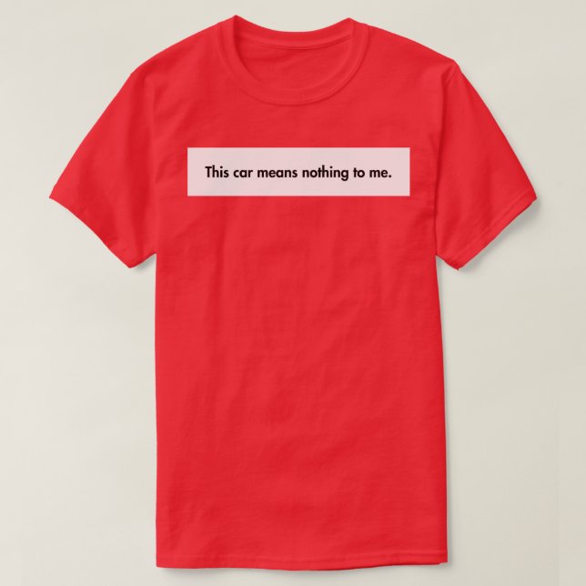 Det här Elaket är inget för mig T Shirt (Design framsida)