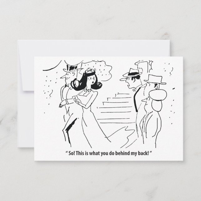 Det här gör du bakom min rygg, roligt spara datumet (Framsida)